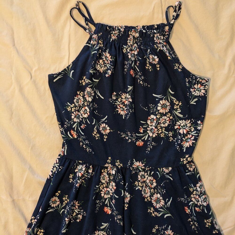 Women's blue floral dress from Stitch Fix, Small